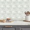 RoomMates White Tin Peel & Stick Tile Backsplash StickTiles